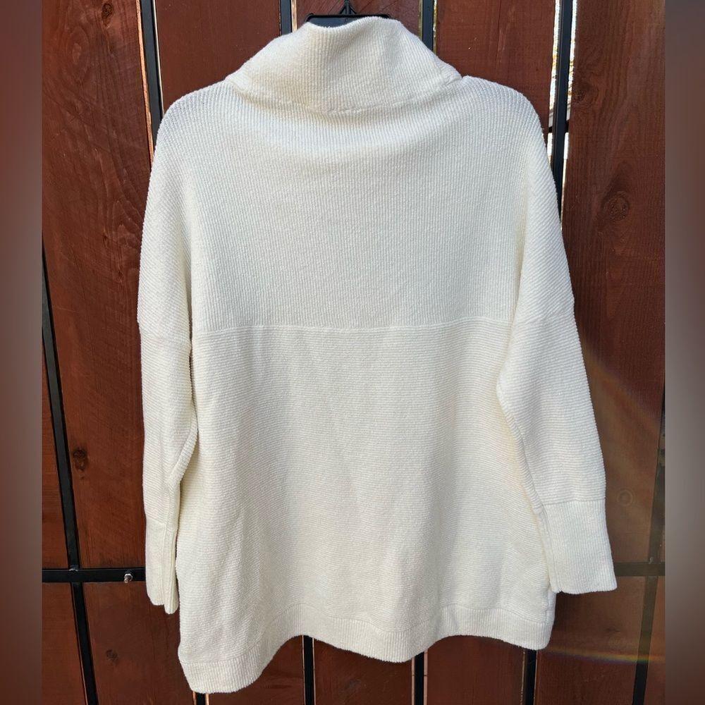 Free People Ottoman Slouchy Tunic Ecru Cream size XS NEW - Picture 4 of 8